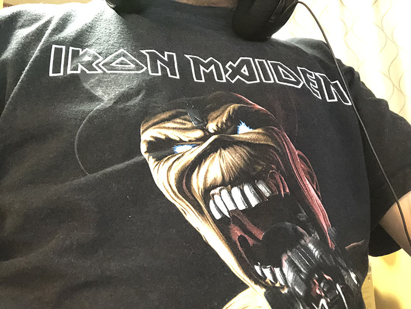 IronMaidenTシャツ